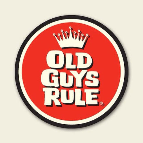 OLD GUYS RULE LOCAL LEGEND III' STICKER DECAL